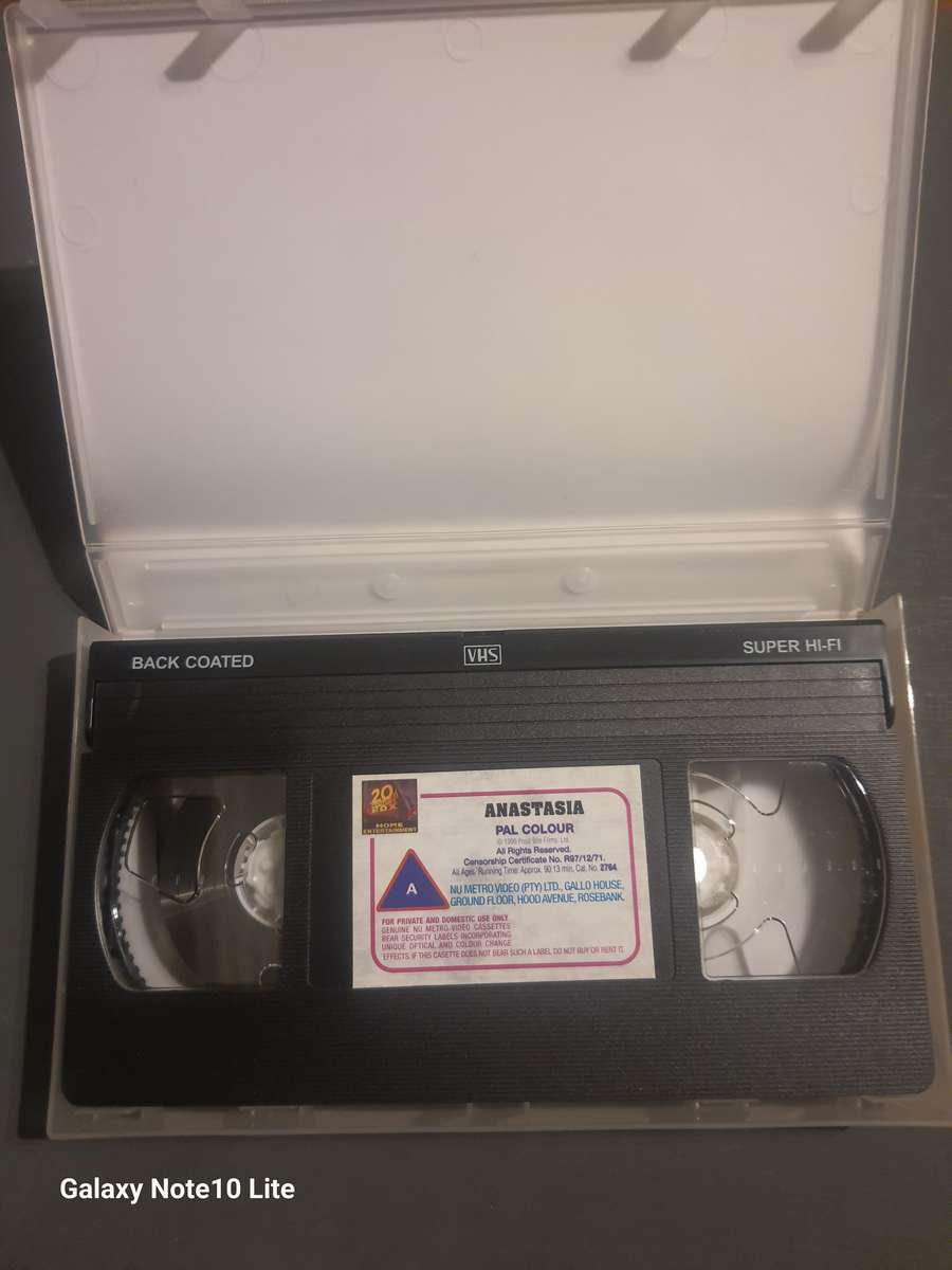 Anastasia vhs