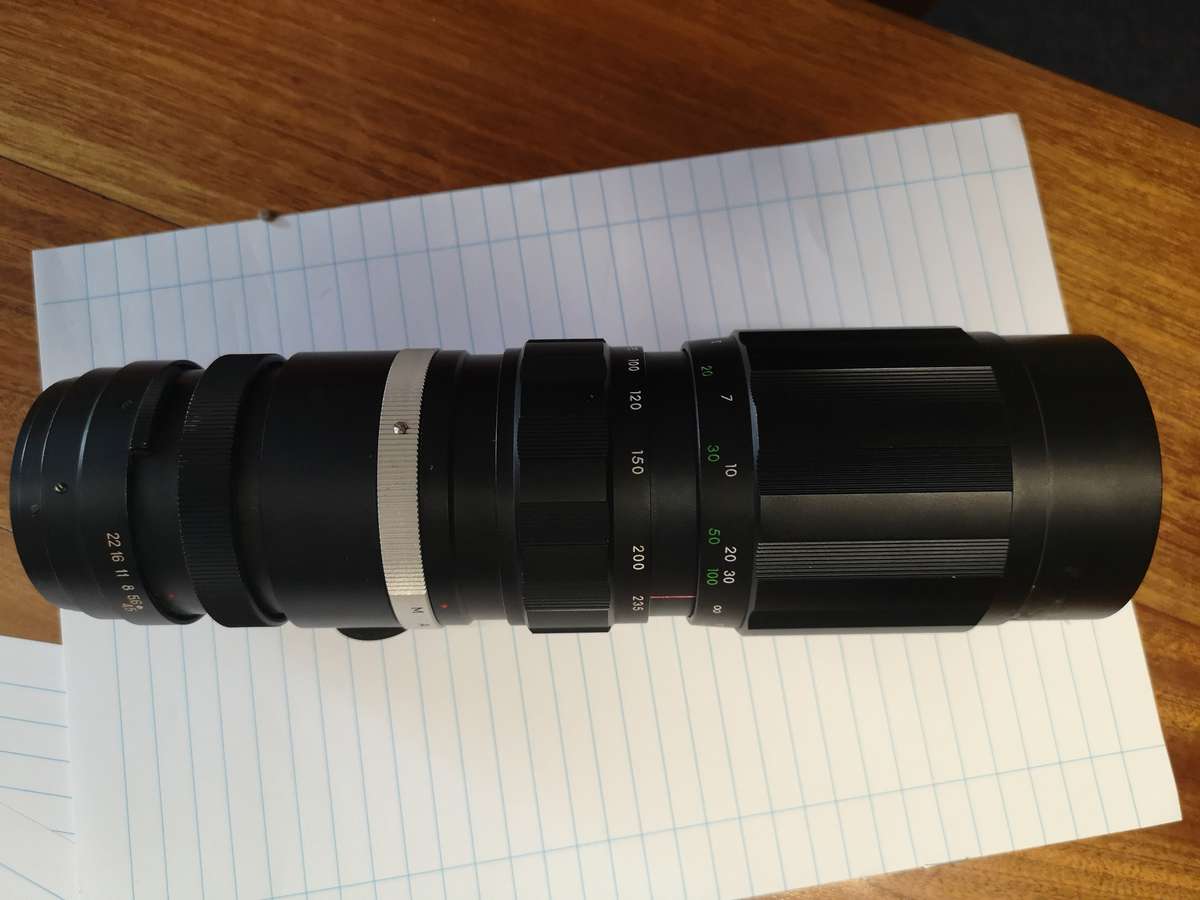 Pentax Spotmatic SP 1000 with Soligor 70-235mm f/4.5 lens