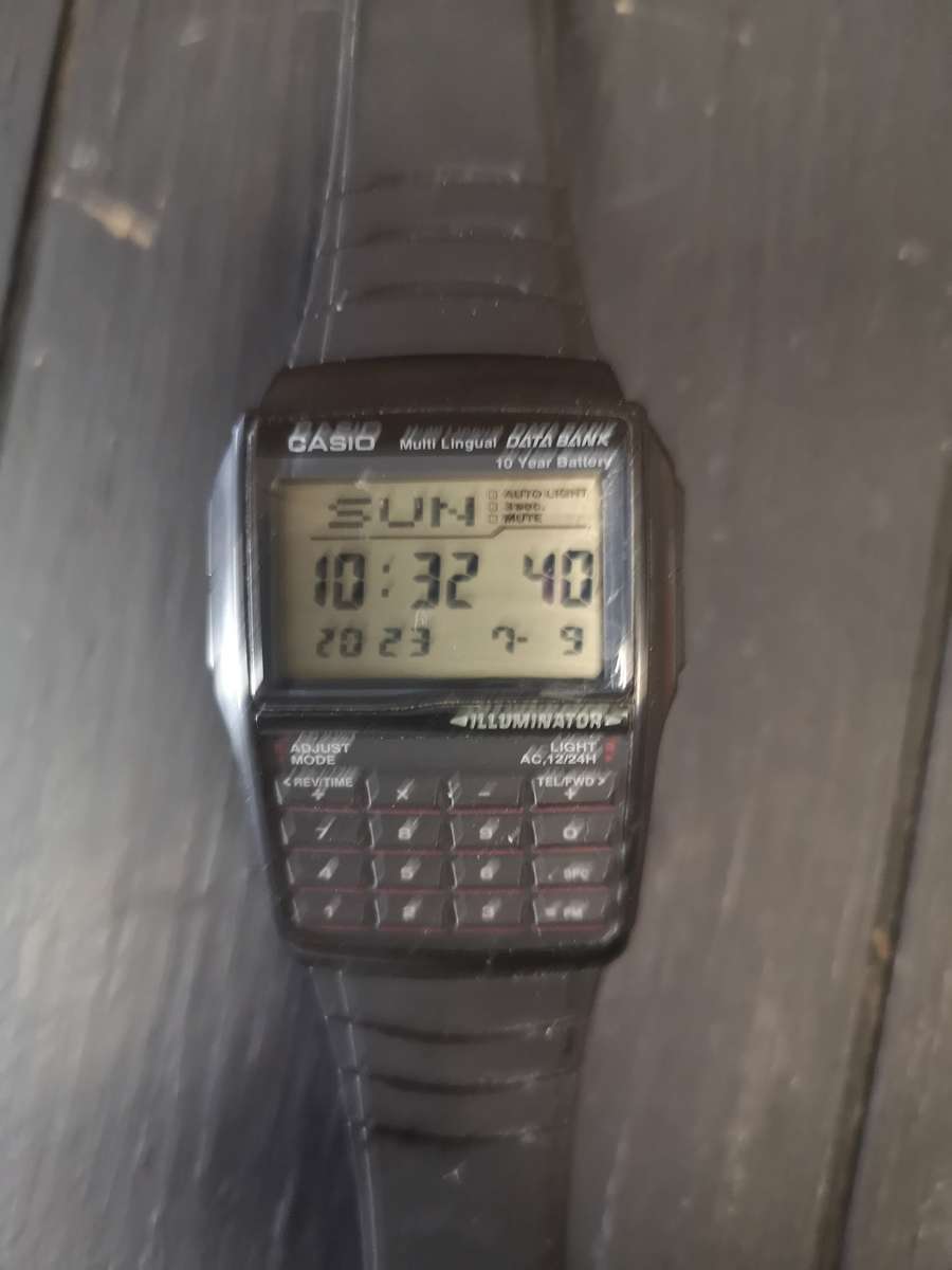 Casio databank watch