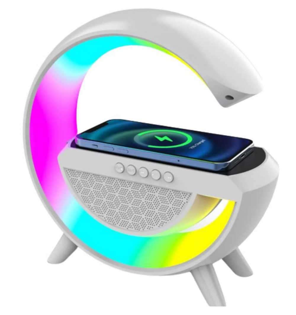BT 2301 LED Wireless Charging, Speaker and Radio