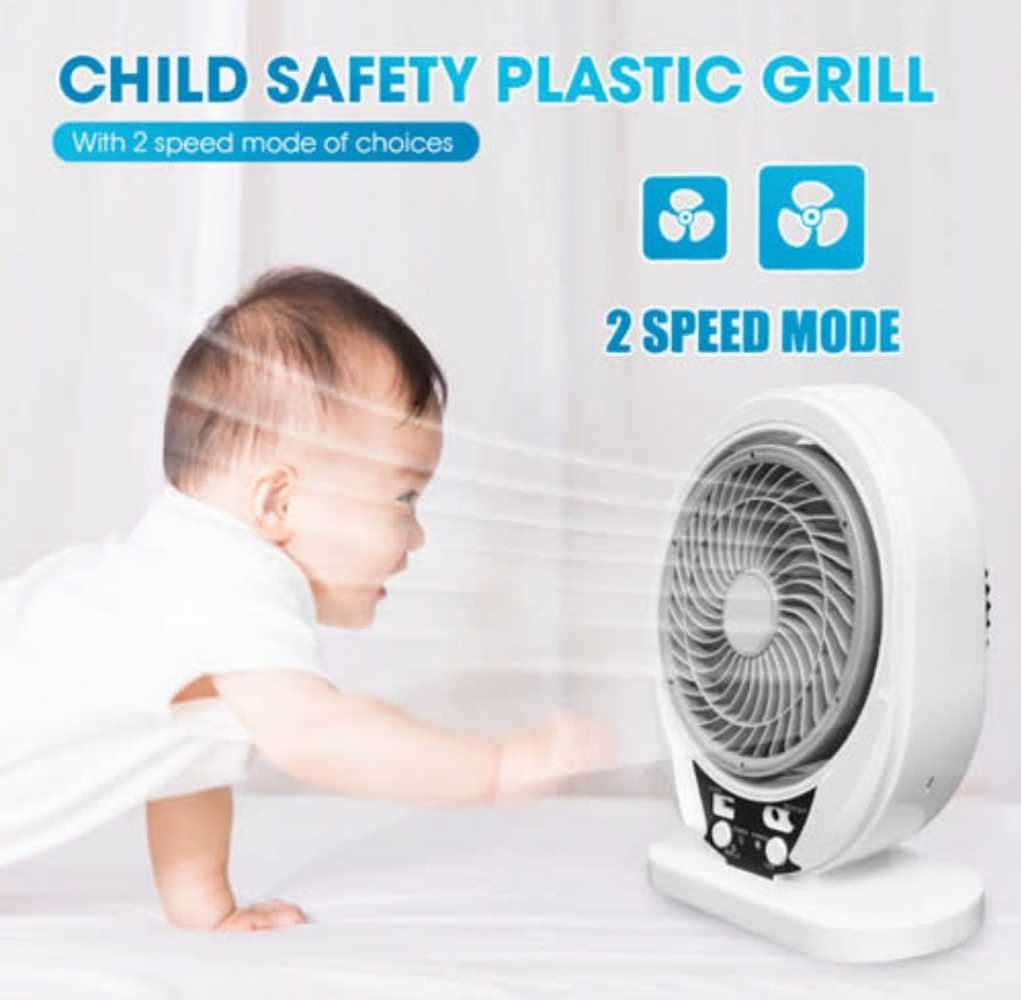 GDTIMES Solar Desk Fan GD-8025