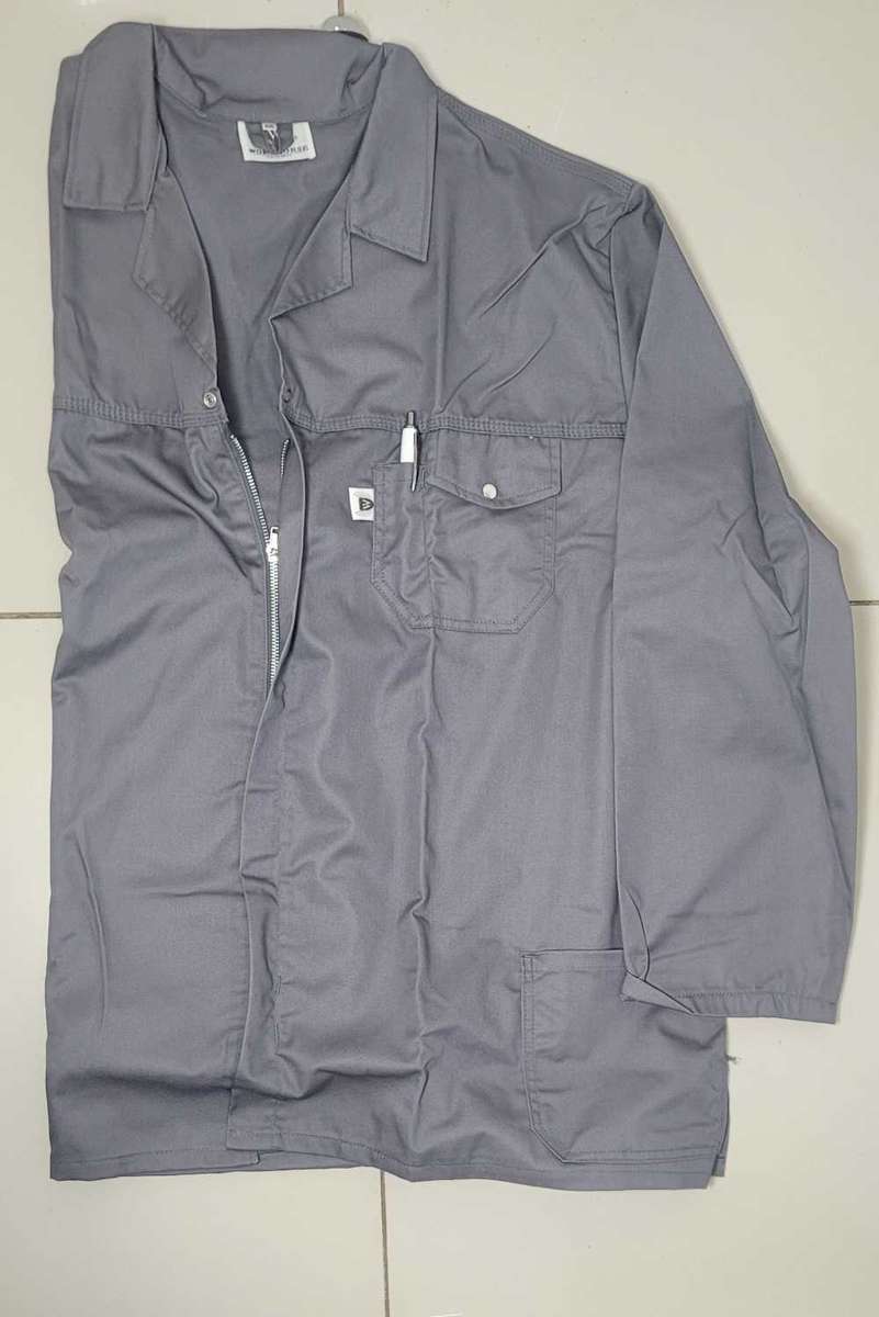 Quality Triple-Stitched Grey (XXL) Work TOP ONLY