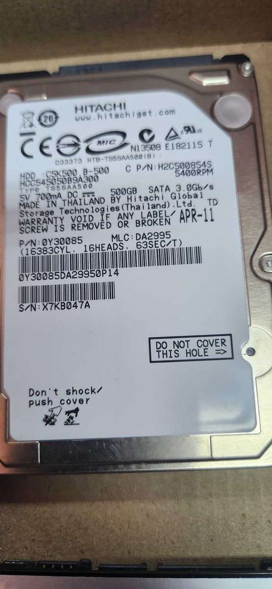 6 hard drives untested multiple sizes see pictures what you get
