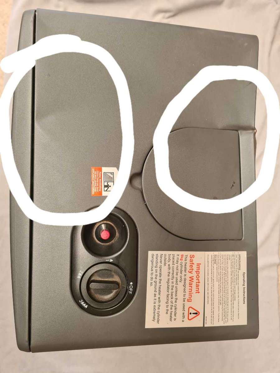 Cadac - 3 Panel Gas Heater