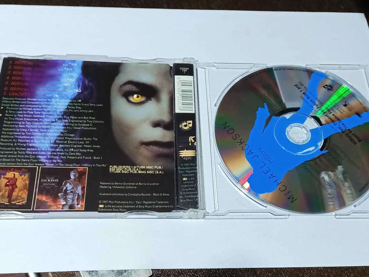 Michael Jackson,History /Ghost ,cd