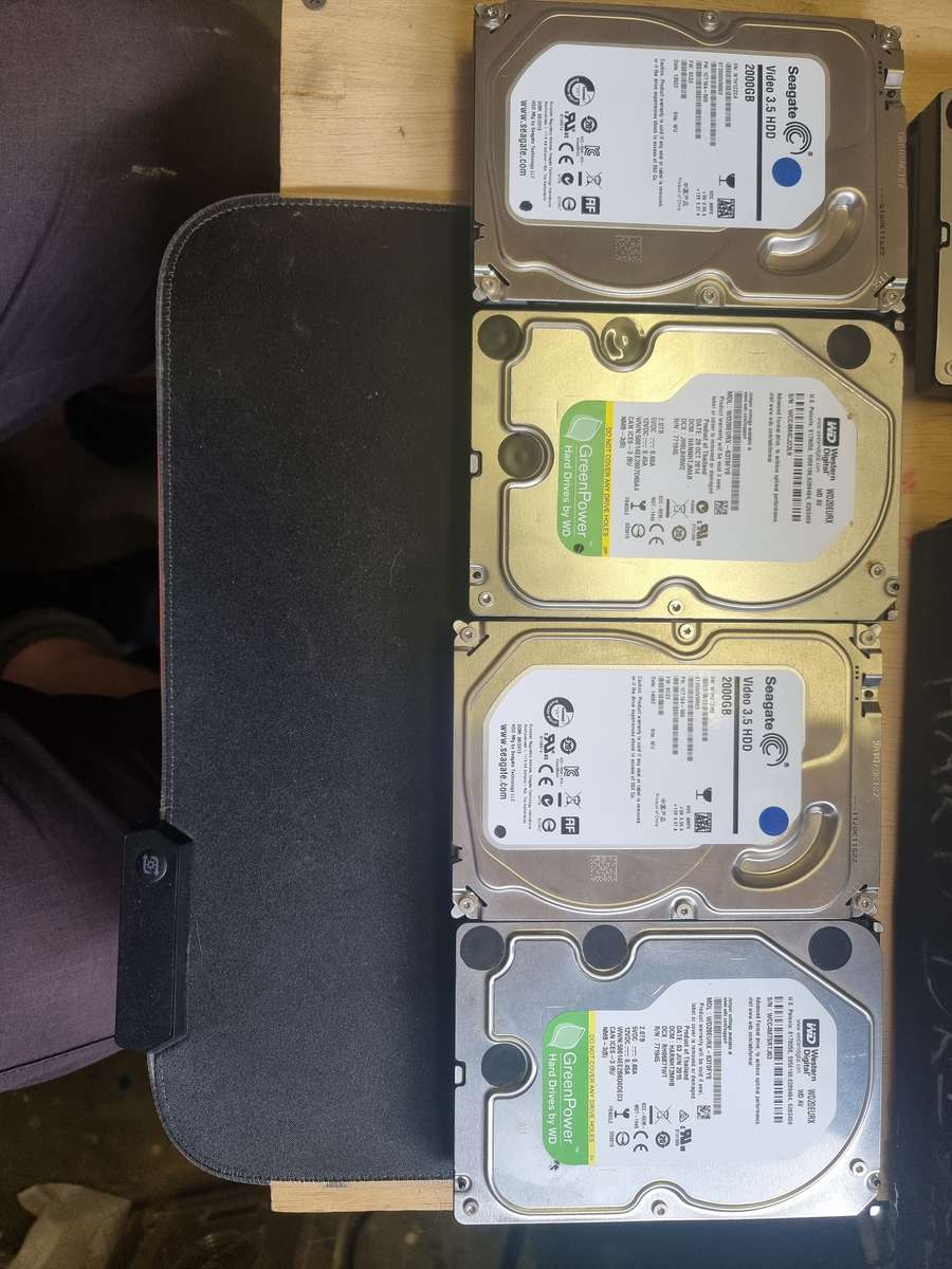 2Tb 3.5" Hard Drives