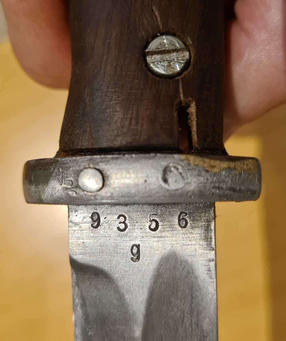 WW2 German K98 Bayonet