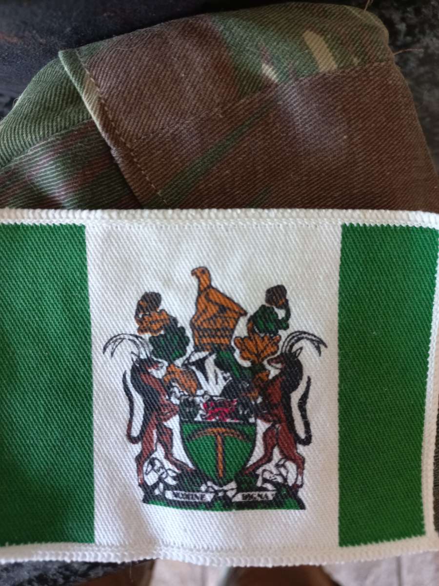 Rhodesian small flag patch for jacket/shirt