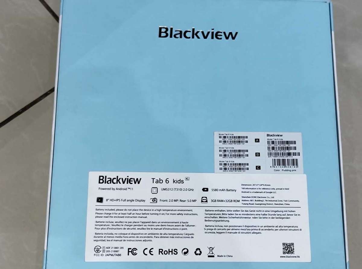 Blackview Tab 6 kids 4G (PRE OWNED)