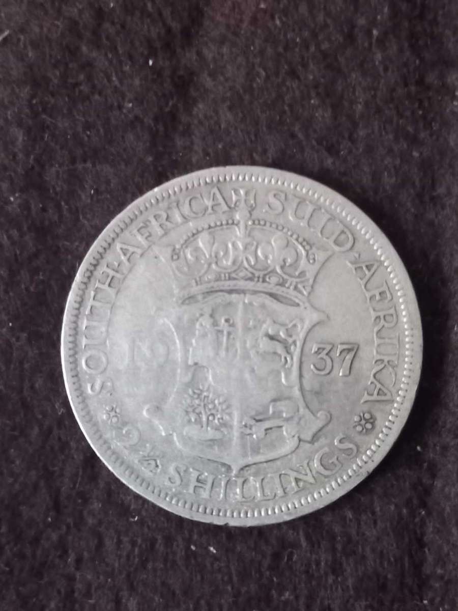 1937 UNION 21/2 SHILLING