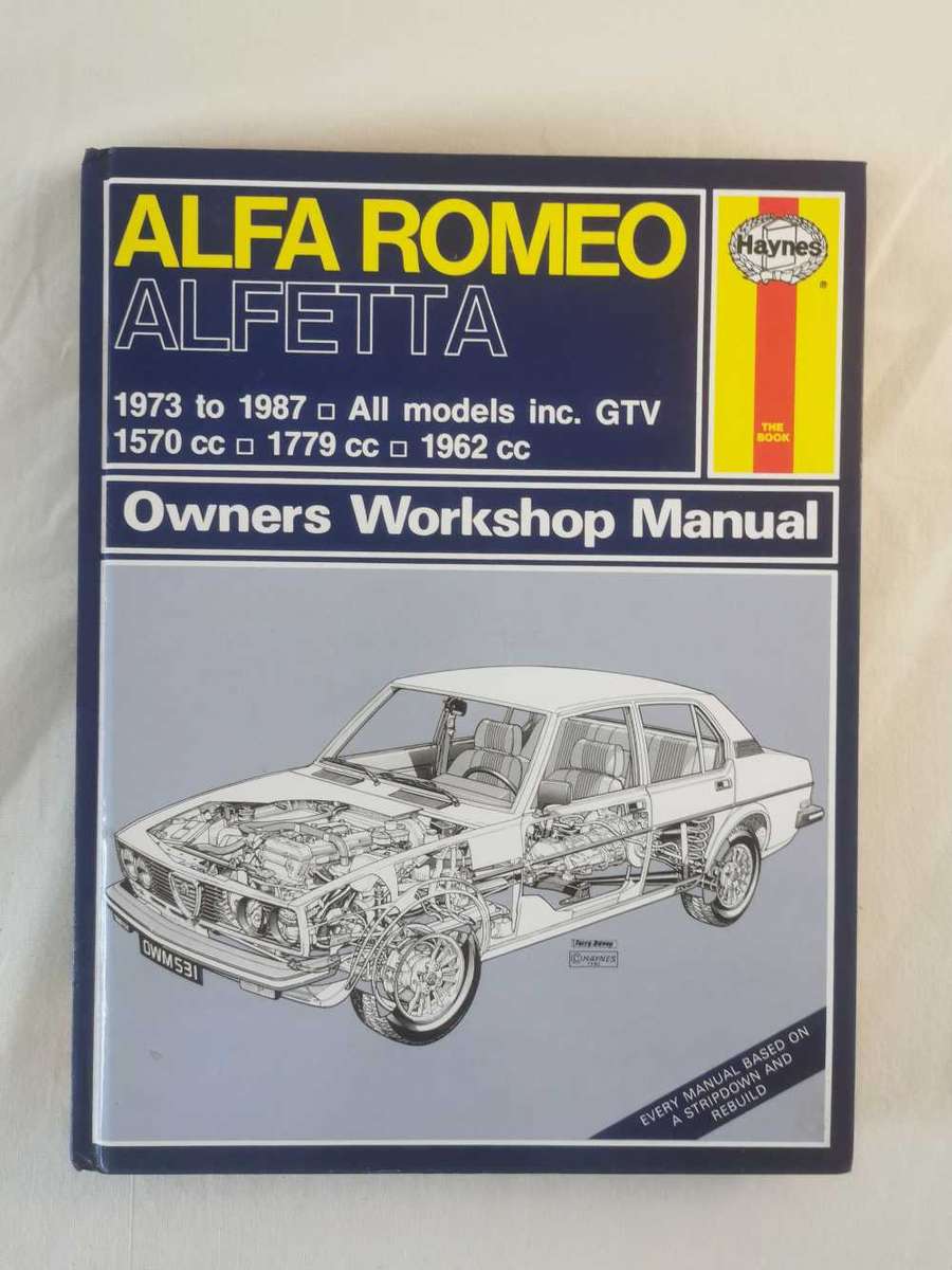 Alfa Romeo Alfetta - Haynes Workshop Manual