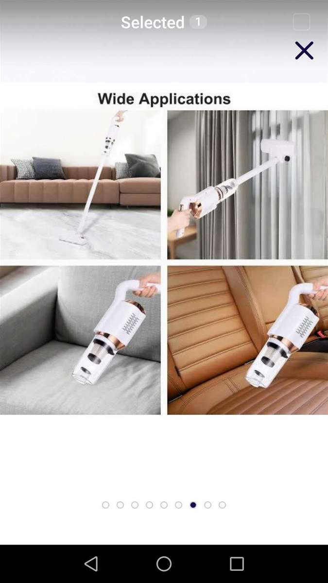 USB rechargeable Powerful cordless vacuum cleaner