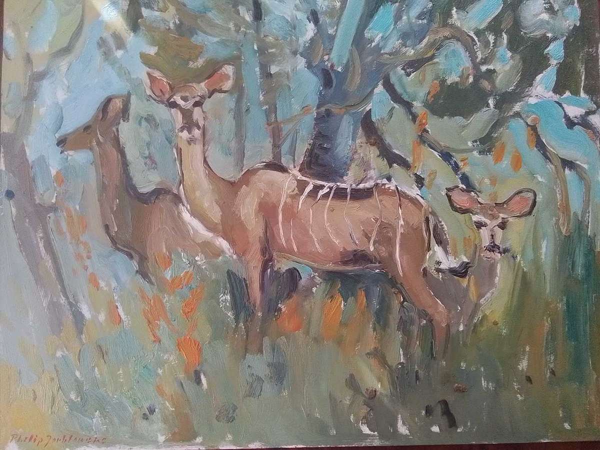 Phillip Terblanche Oil on board