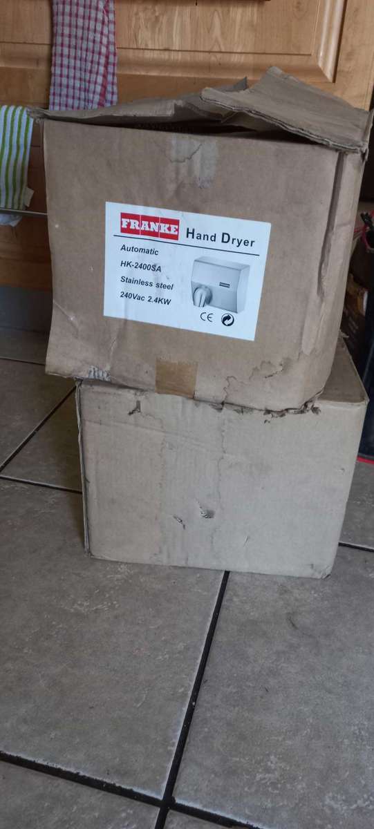 Franke hand dryer heavy duty stainless steel