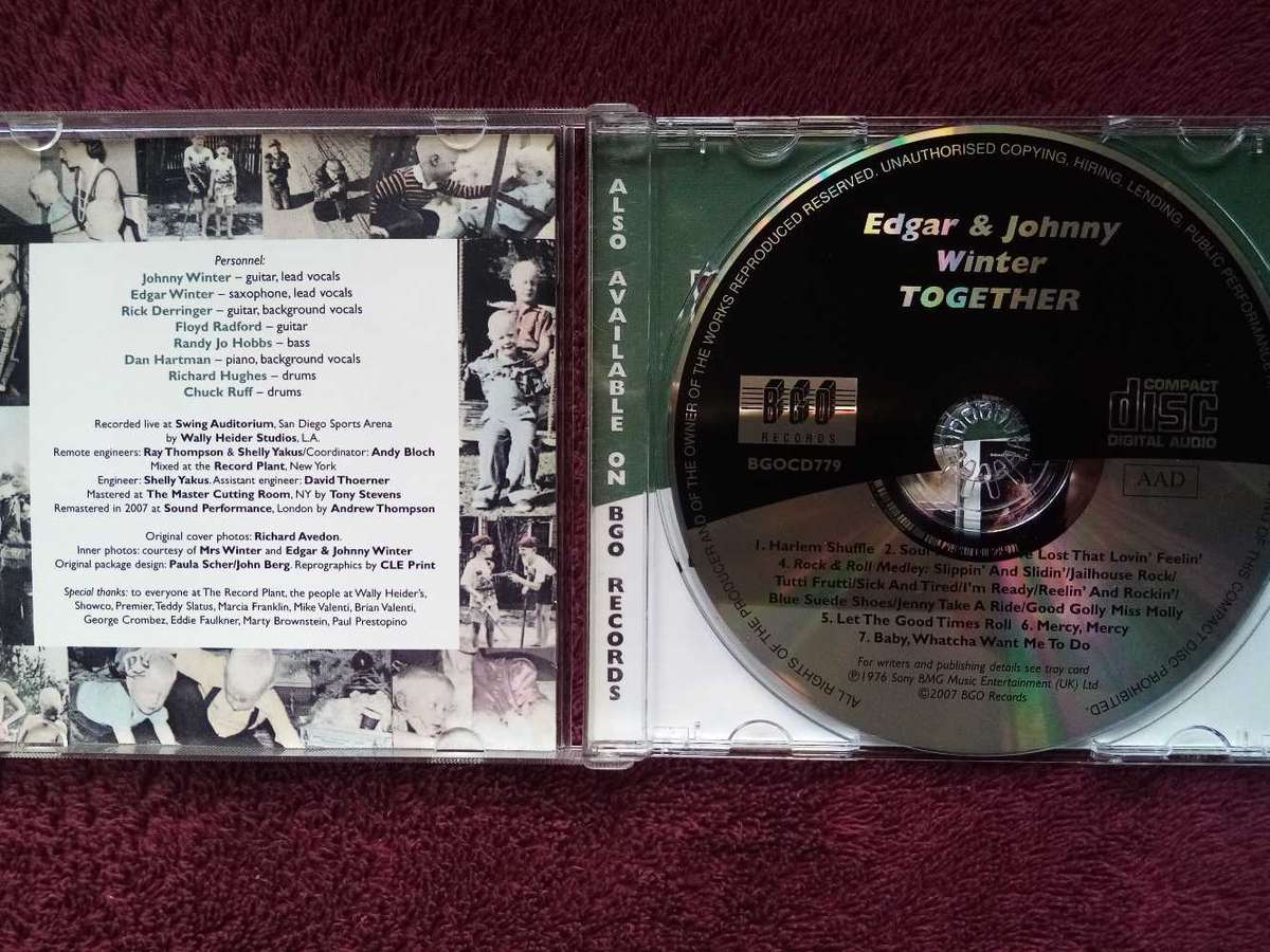EDGAR & JOHNNY WINTER - TOGETHER