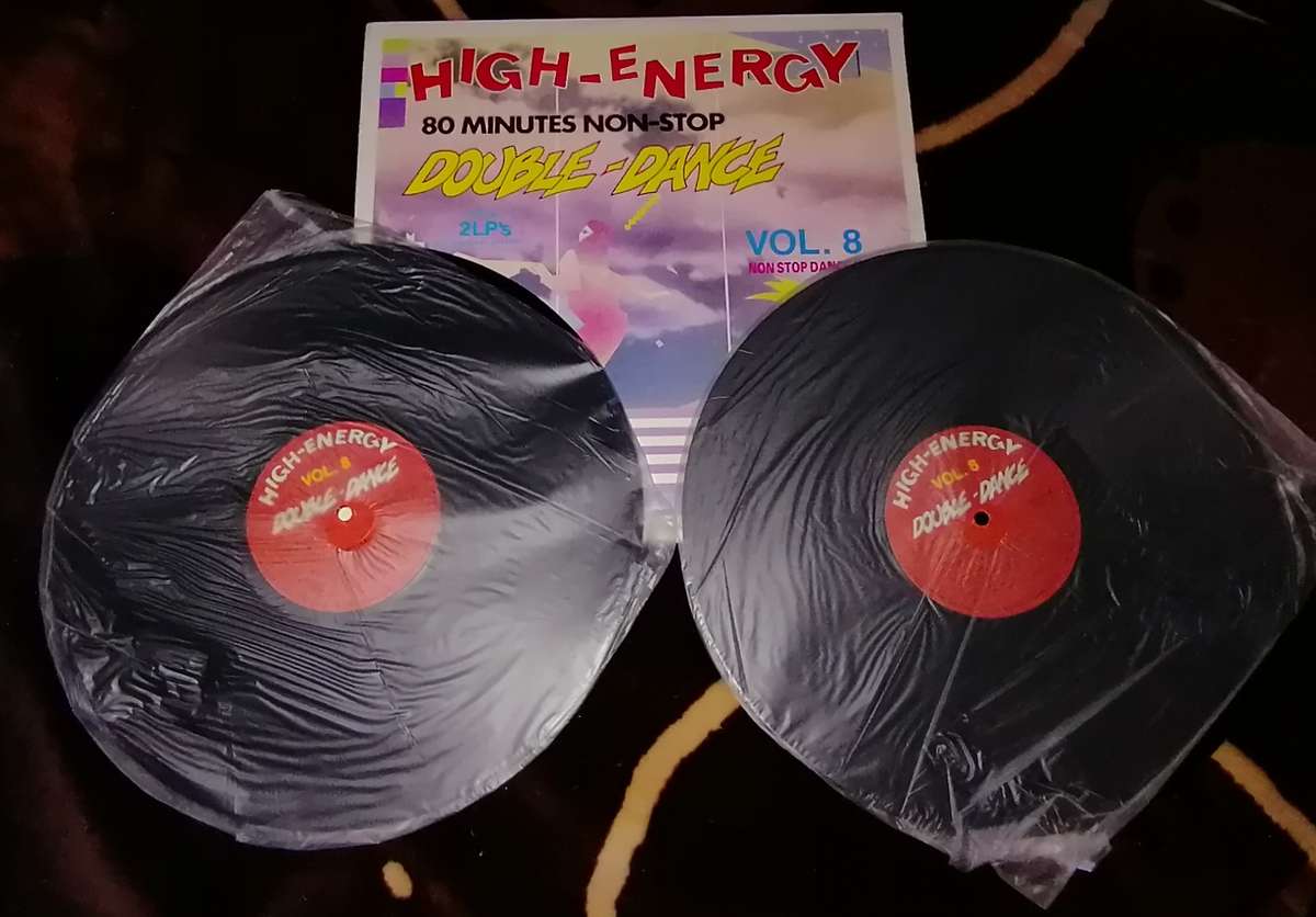 HIGH-ENERGY 80 MINUTES NON-STOP DOUBLE-DANCE VOL8 - LP