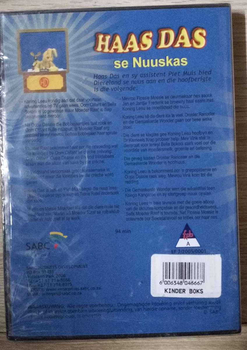 Haas Das se Nuuskas Sealed DVD