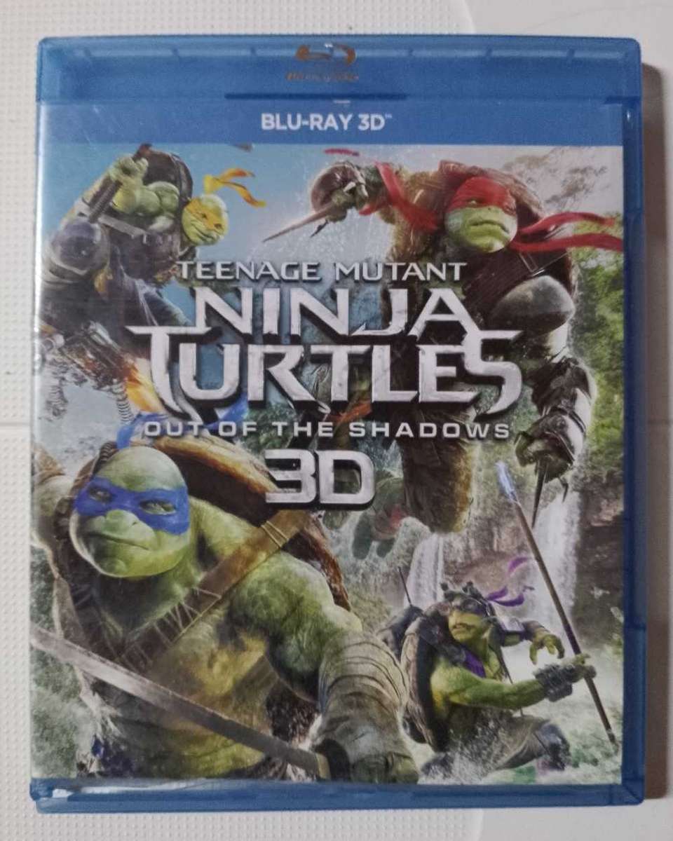 TMNT Out of the Shadows Blu-ray 3D movie
