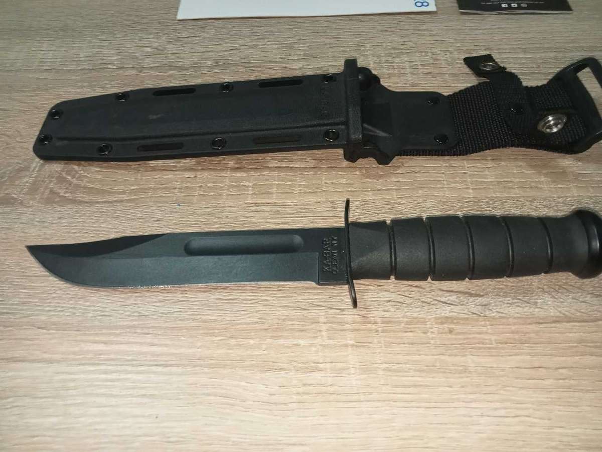 KABAR 1211 with sheath USA model