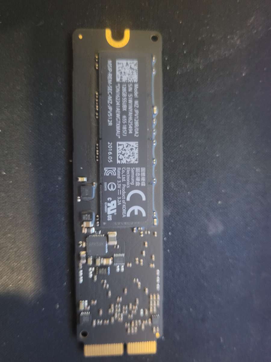 MacBook SSD original Samsung