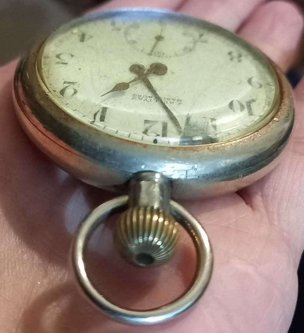 Vintage J. Sullivan Maritzburg Pocket Watch. Not working, as is.