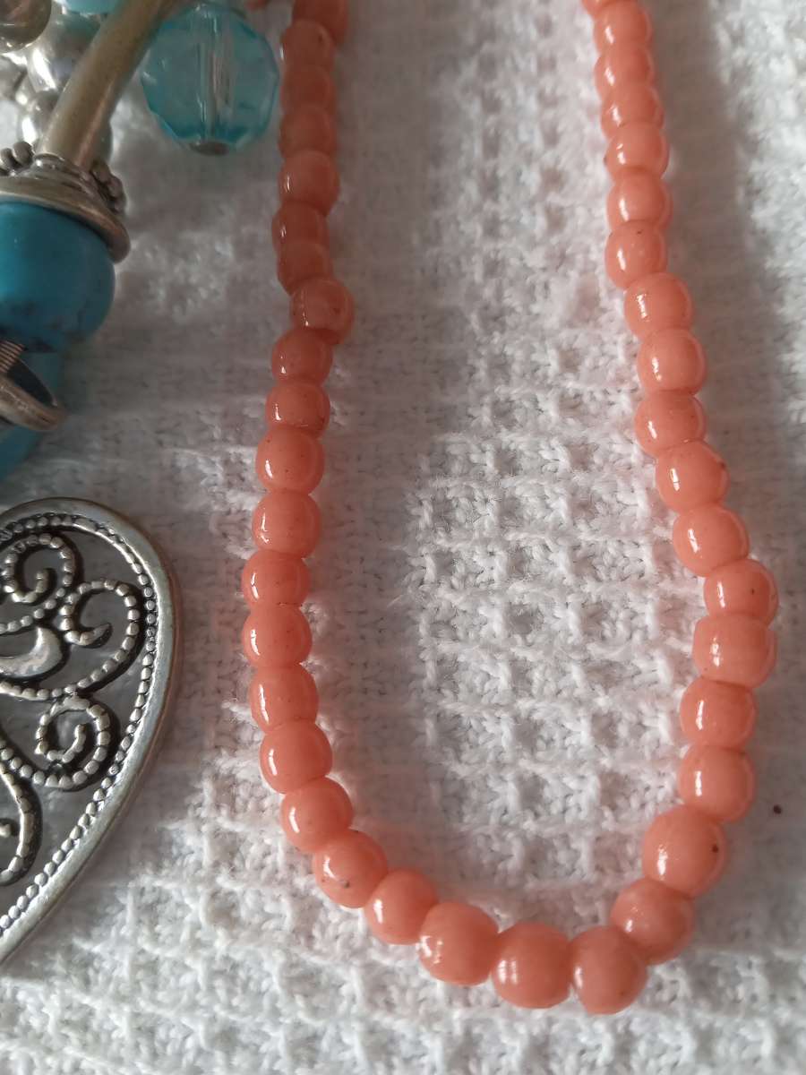 Job Lot Of Costume Jewellery Items And A Genuine Lapis Lazuli Gemstone - (1 bid)