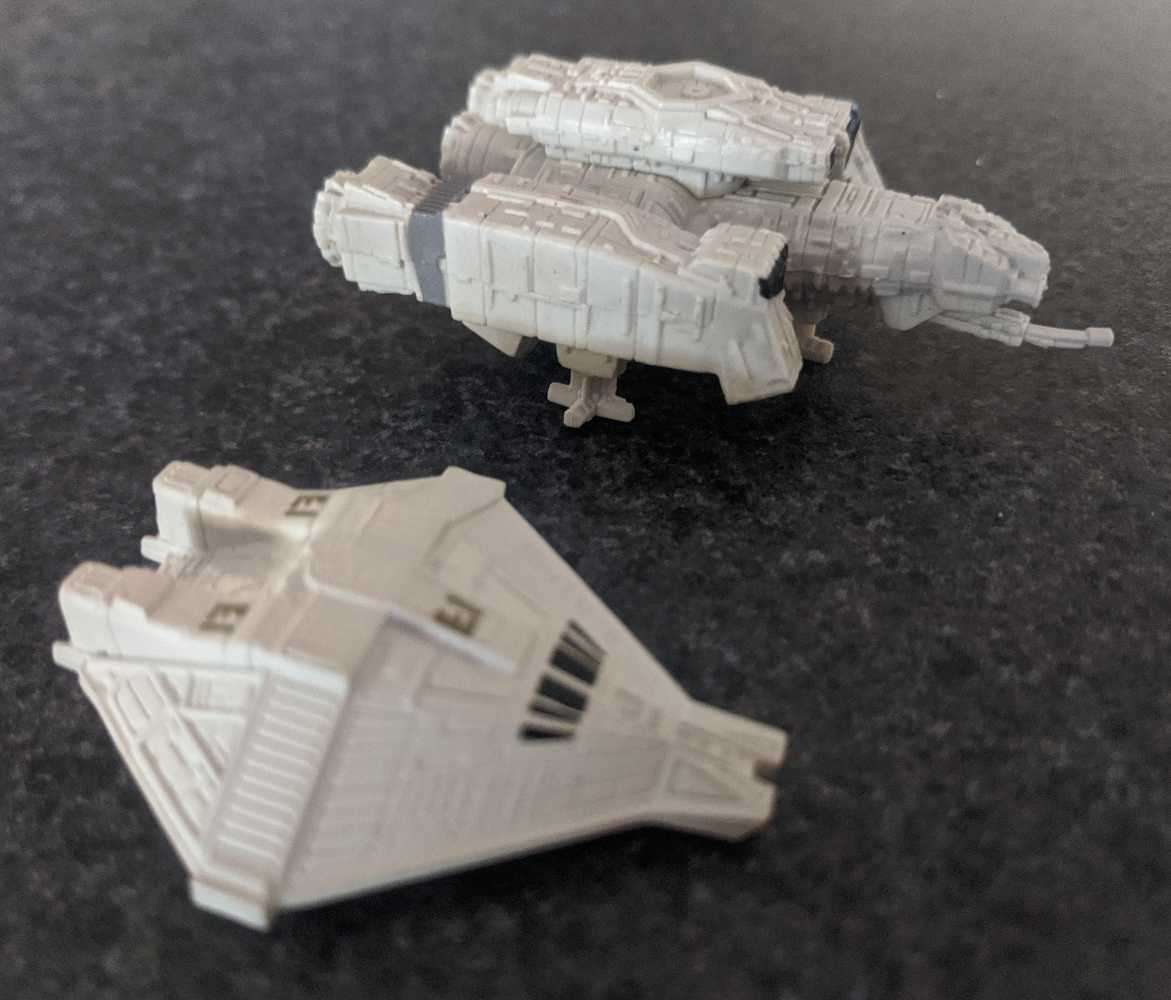 Micro Machines Alien Nostromo & Narcissus shuttle