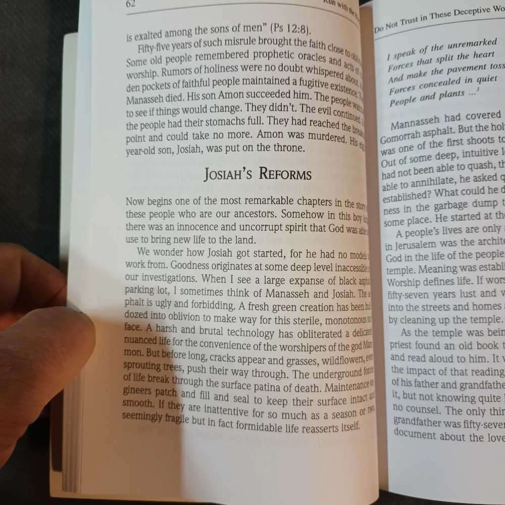 Run with horses. The question for life at it's best. Eugene H. Peterson