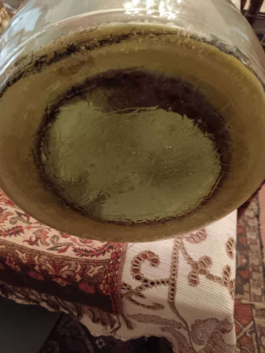 Vintage Large Glass Bottle