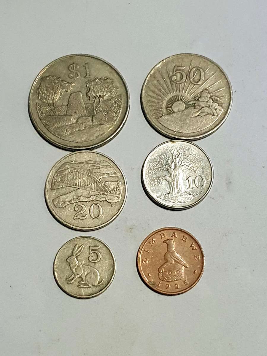 Zimbabwe lot of x35 coins