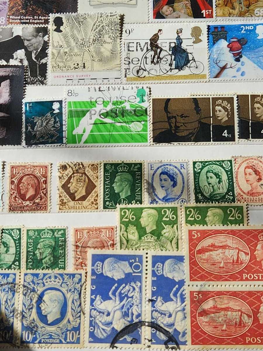 GB - HUGE Value selection in lovely A5 SunSun Stock book - 1 Stamp will pay for all this Treasure