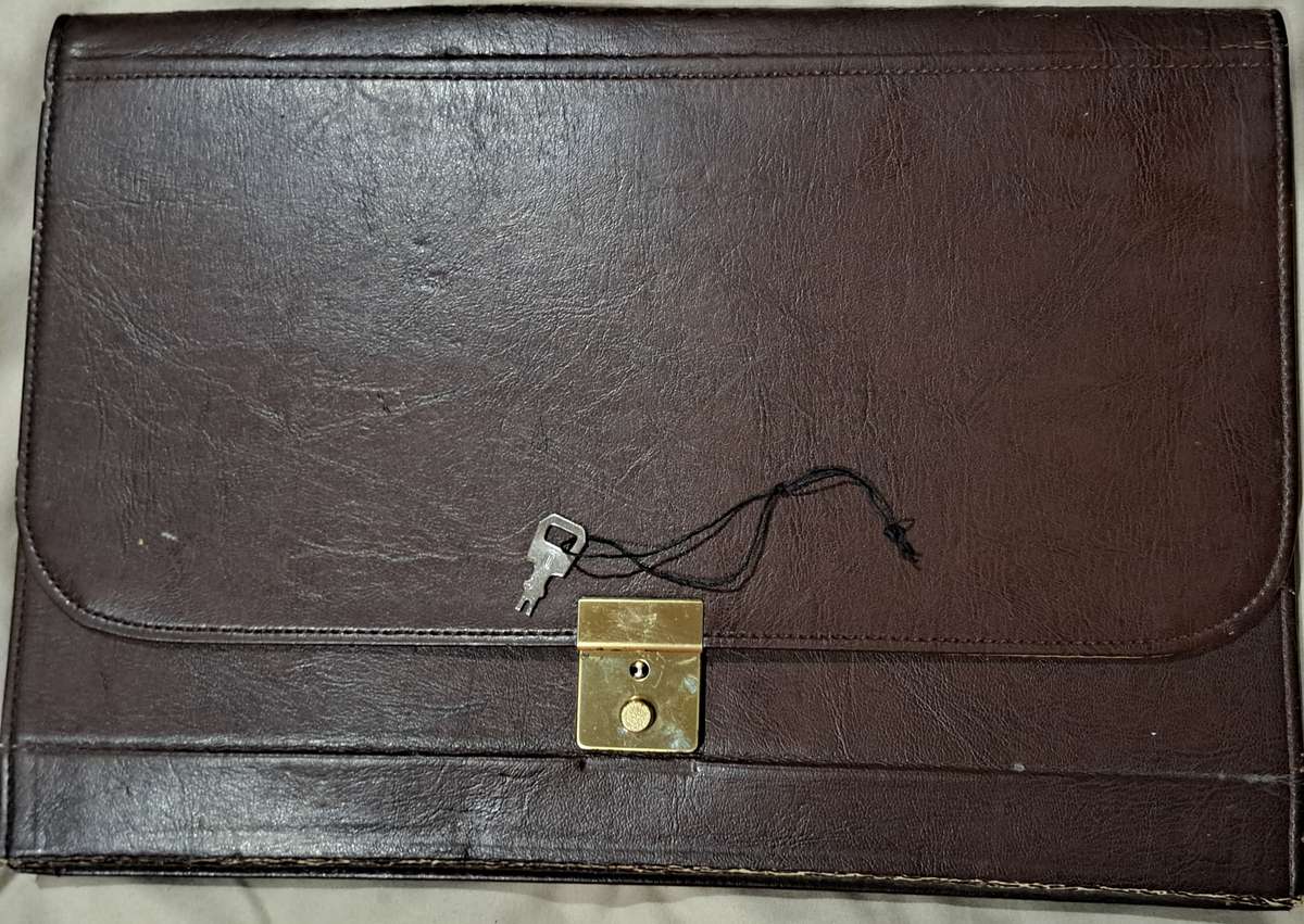 Vintage Rare Travelite Executive Portfolio briefcase