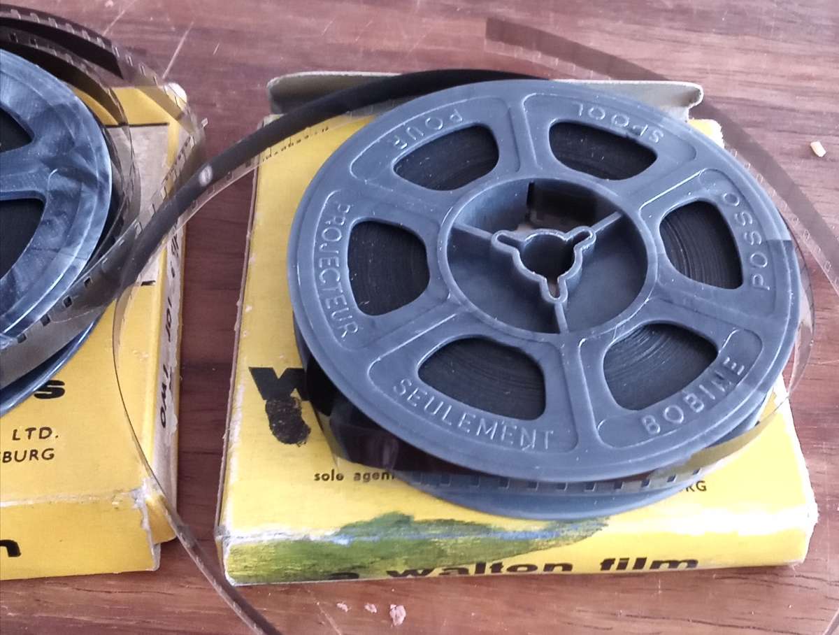 2x 8mm Projector Films.