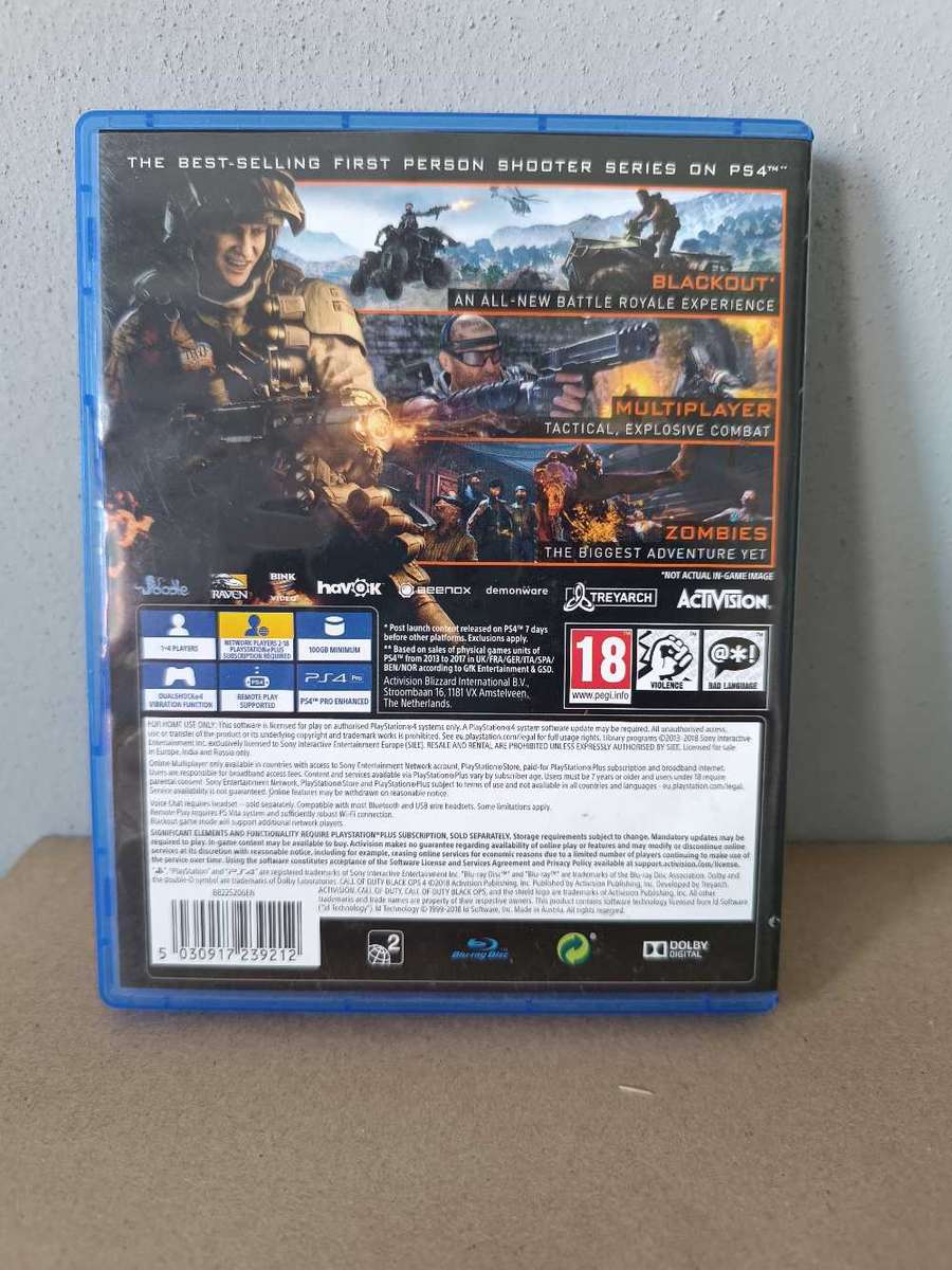 Call of duty Black OPS 4 - Ps4