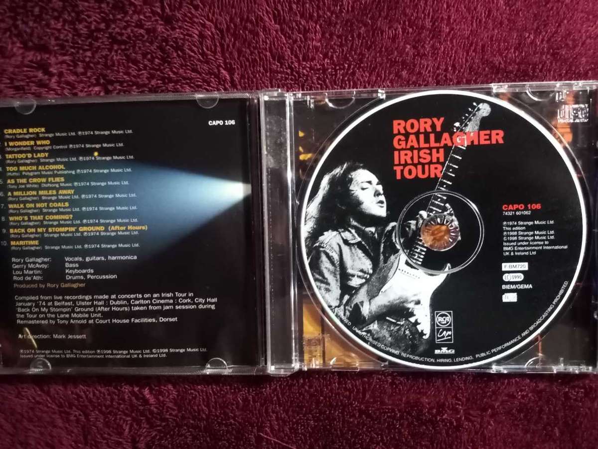RORY GALLAGHER - IRISH TOUR