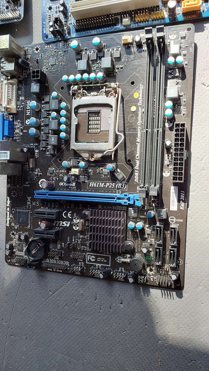 Motherboard Lot x 6 Faulty