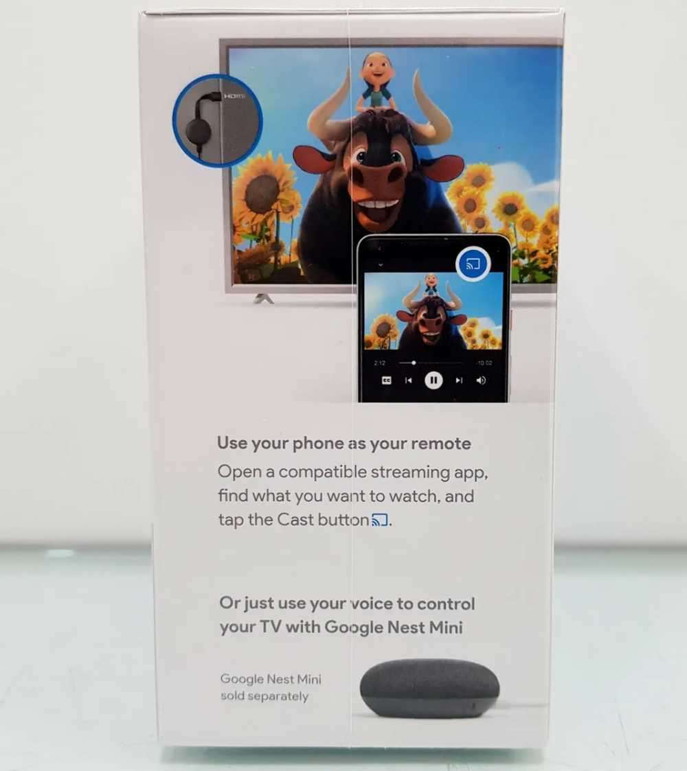 Google Chrome Third Generation HDMI Digital Media Video Transmitter