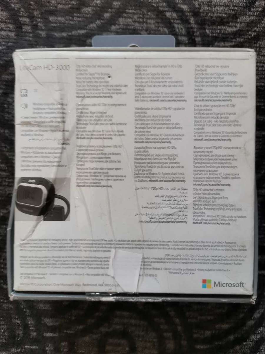 Microsoft LifeCam HD-3000 Webcam