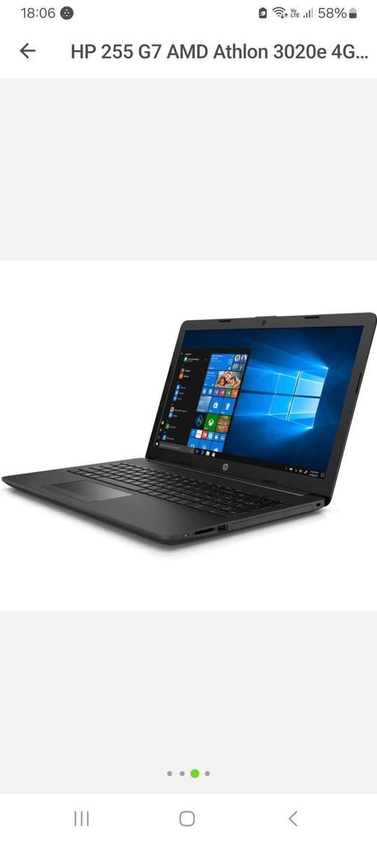 HP 255 G7 AMD Athlon 3020e 4GB 1TB 15.6` Notebook, Black
