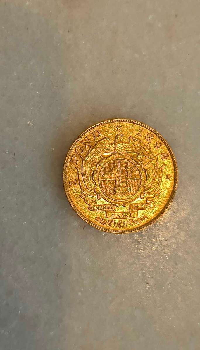 1898 Paul Kruger Gold Pond