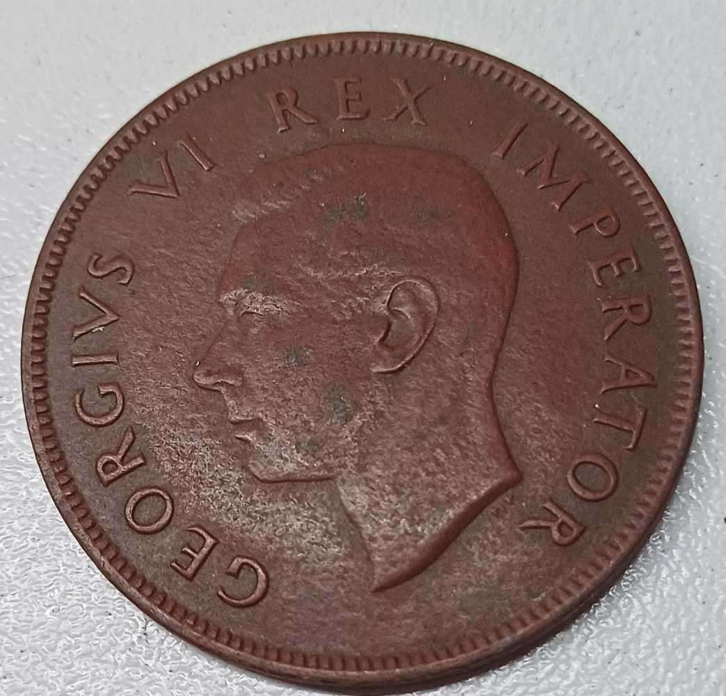 Rare 1939  Fiber 1Penny in good Condition