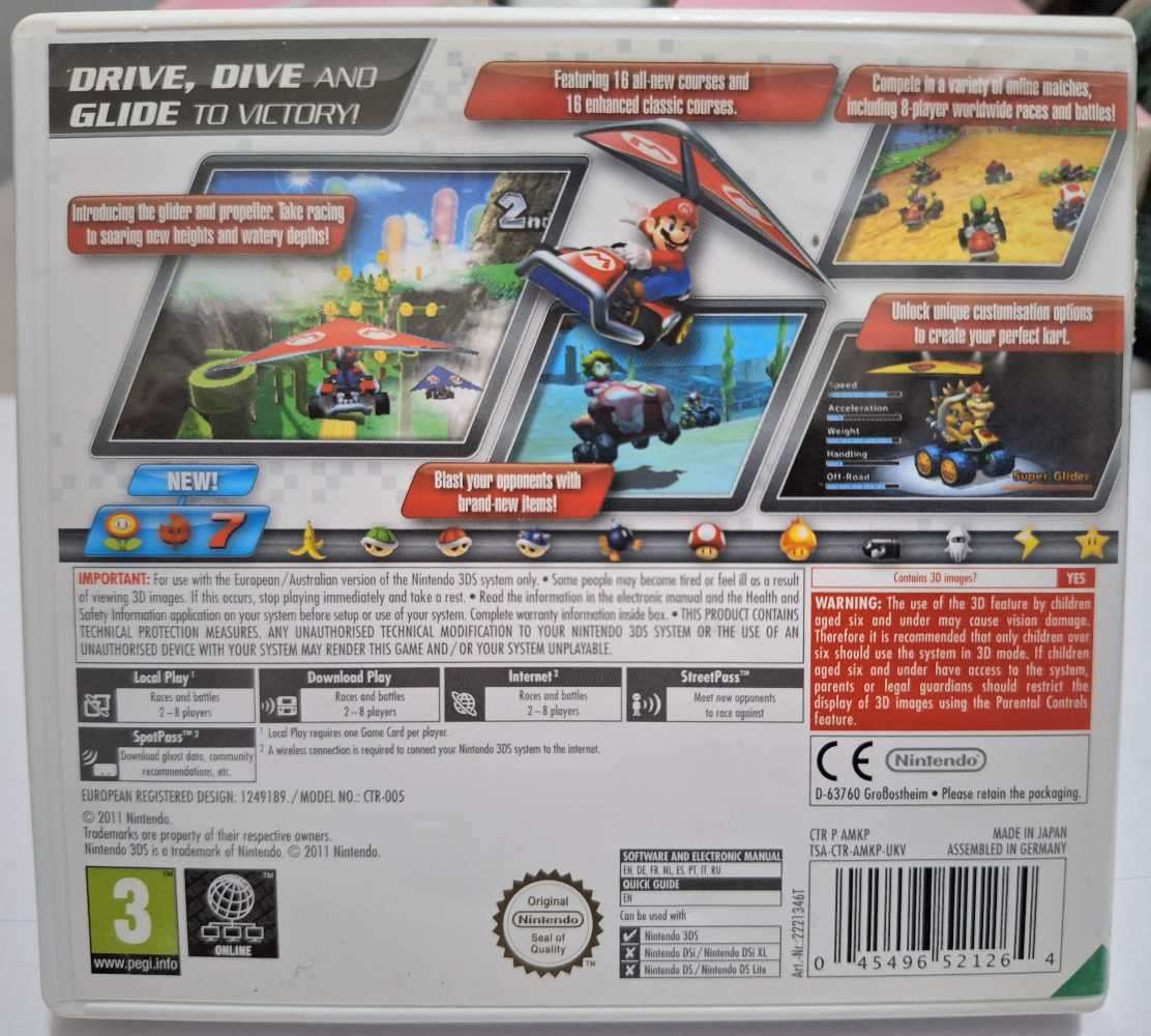 MARIO KART 7 (NINTENDO 3DS)