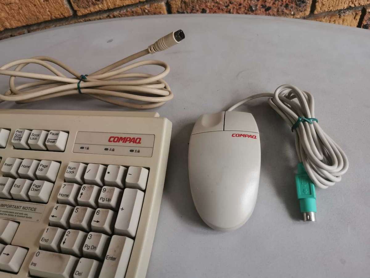 Compaq Keyboard and Mouse PS/2