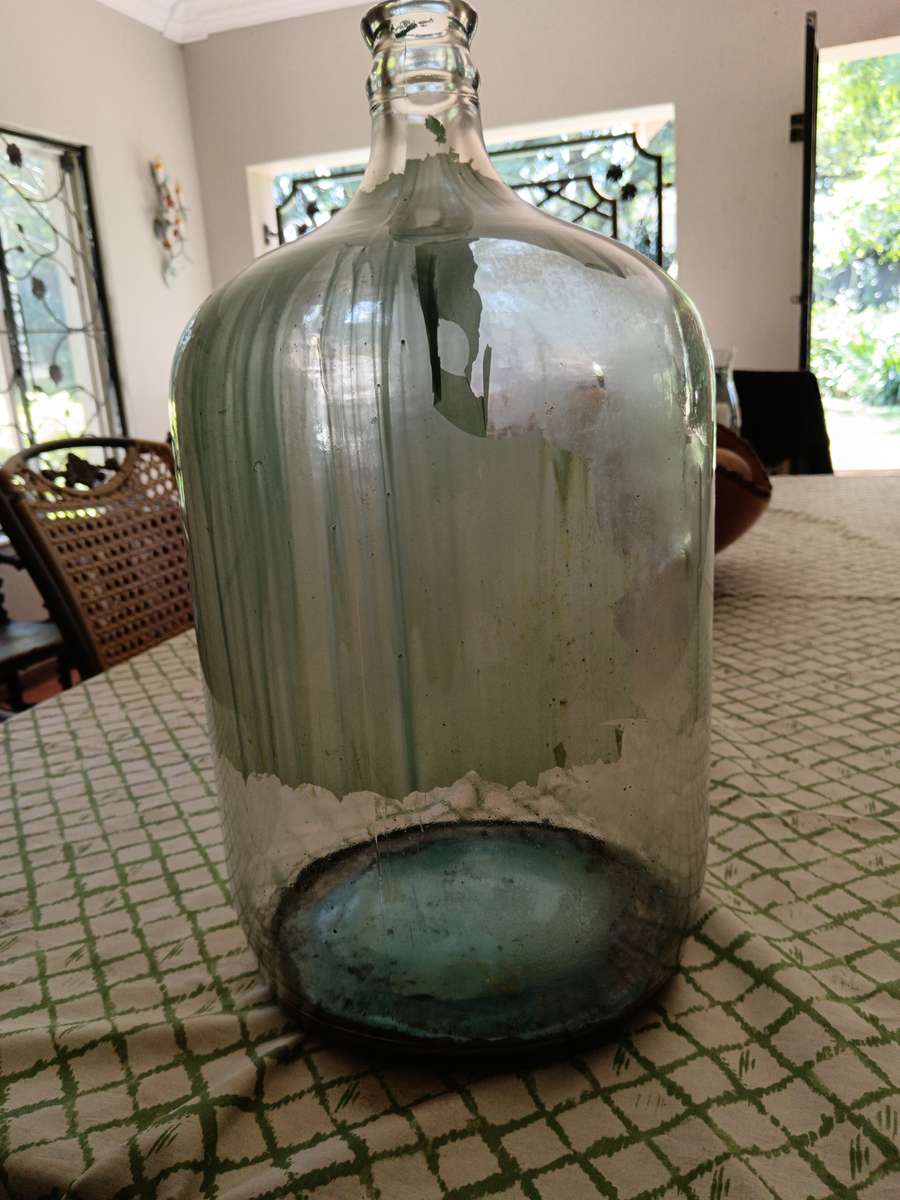 Vintage Large Glass Bottle