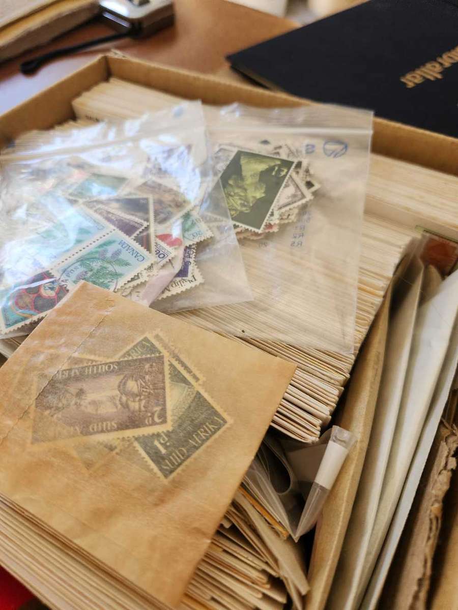 Mystery Stamp Box - crammed with goodies!!