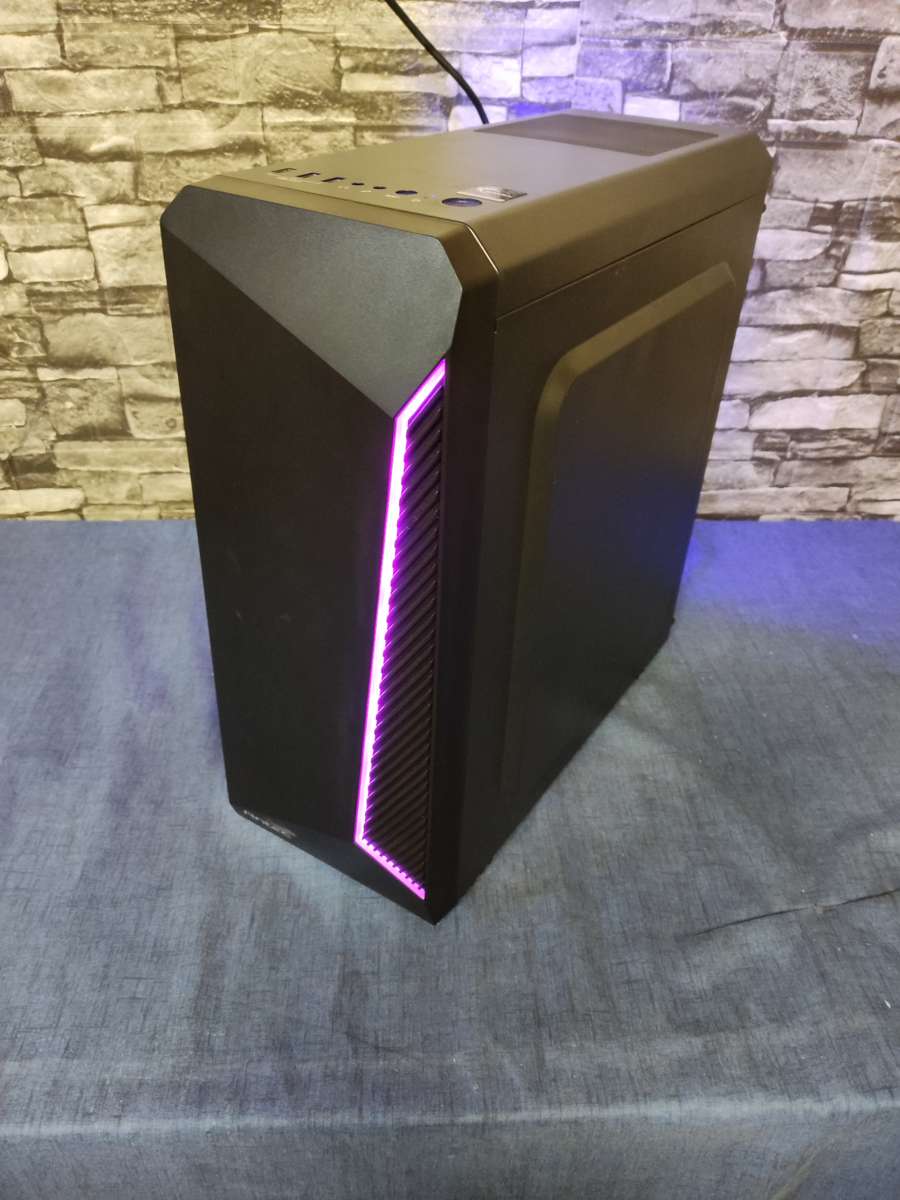 AMD Ryzen 5 with 8GB Graphics Gaming PC**SSD+HDD**RGB Case and GPU**
