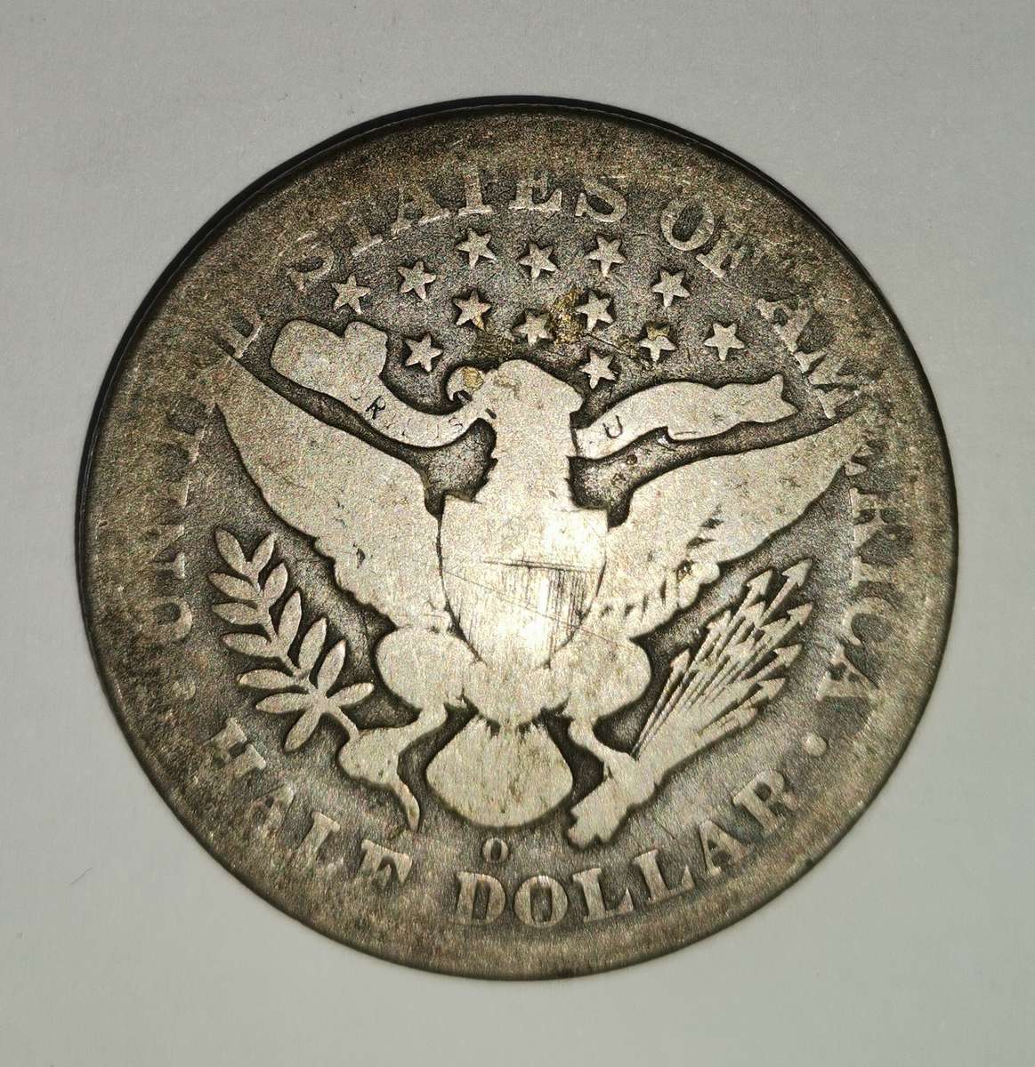 1895 USA `Barber` 1/2 Dollar