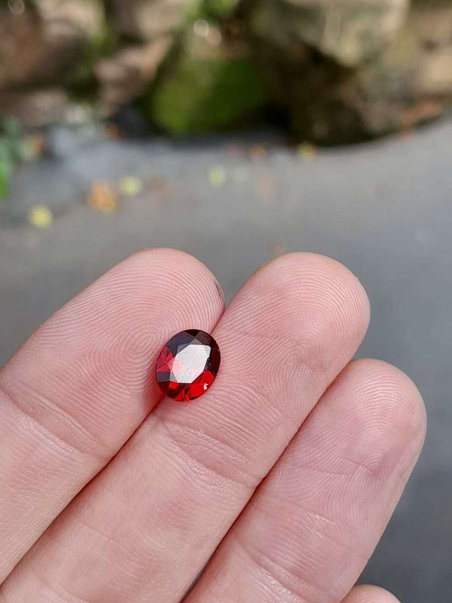 Natural 1.2 Ct Red Garnet