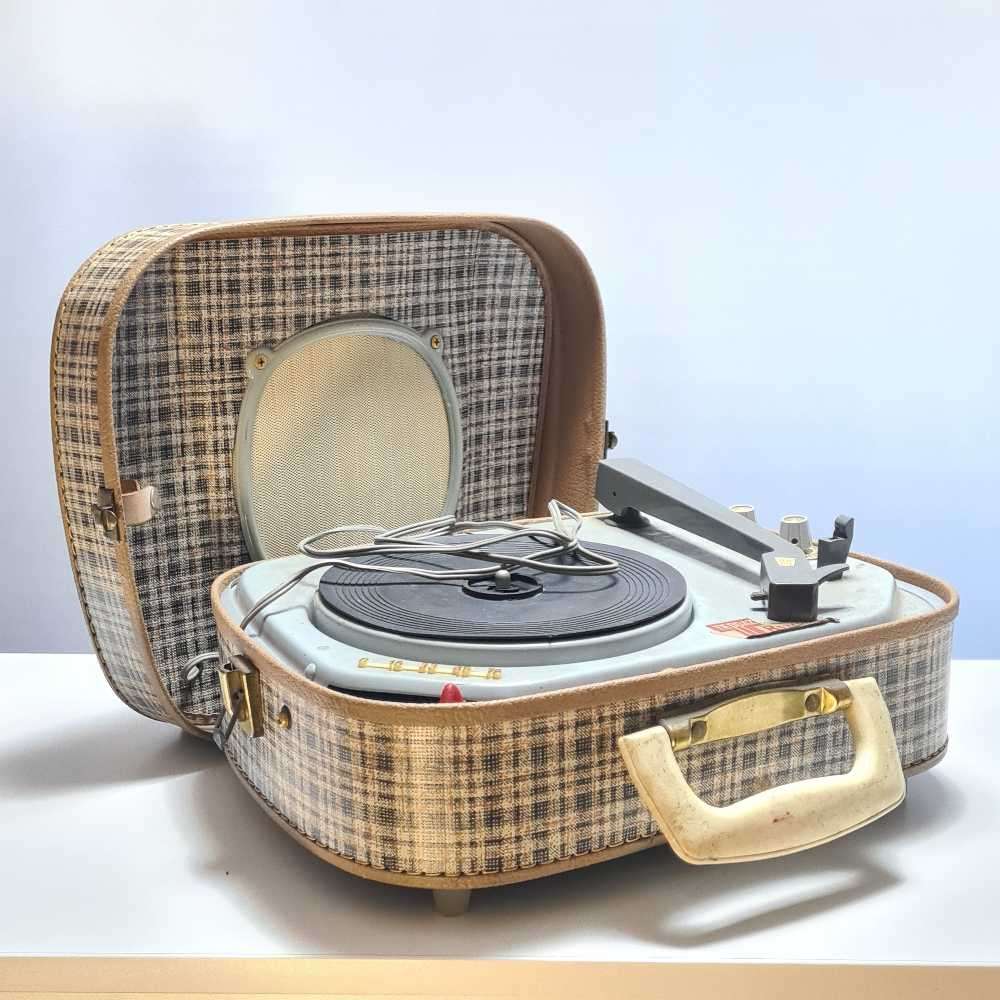 Vintage Teppaz Bambino record player