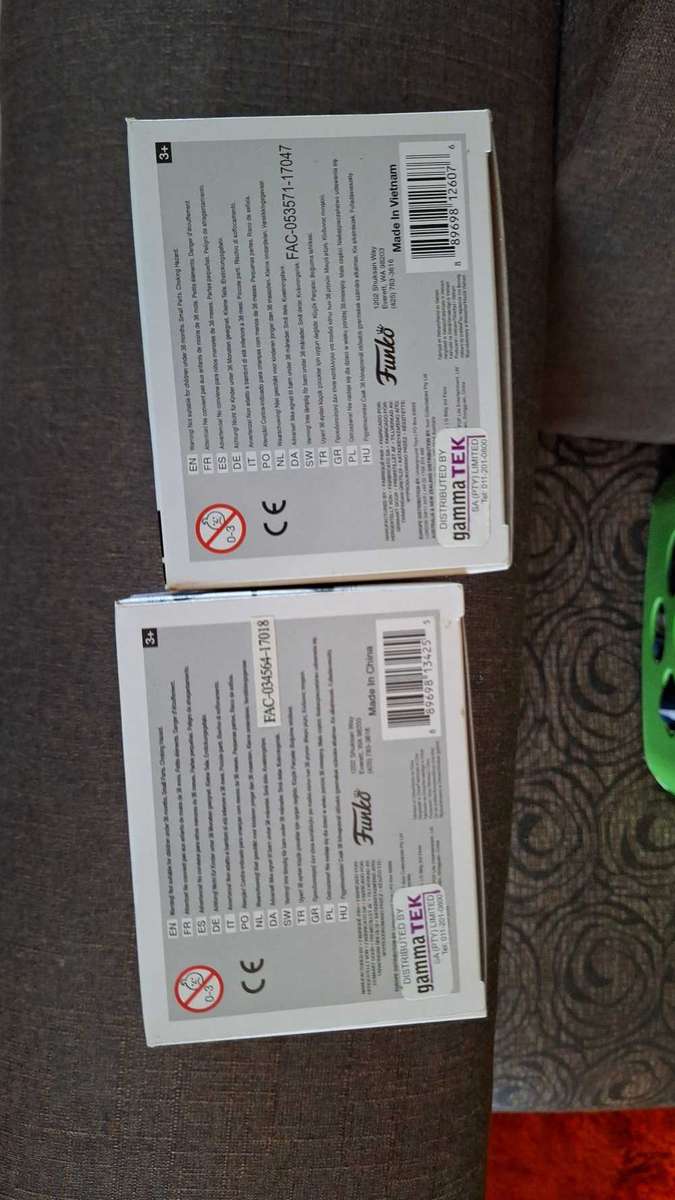 2017 Galatic convention funko pop Grand Admiral Thrawn and clone commander